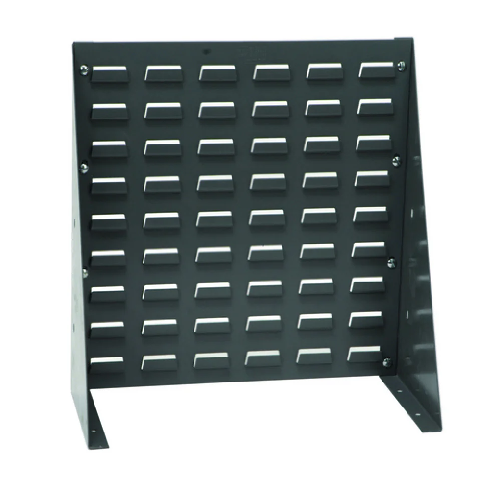 Quantum QBR-1819 8 Inch Storage Shelf Louvered 16 Gauge Steel Gray Enamel Finish Quantum QBR-1819 8 Inch Storage Shelf Louvered 16 Gauge Steel Gray Enamel Finish