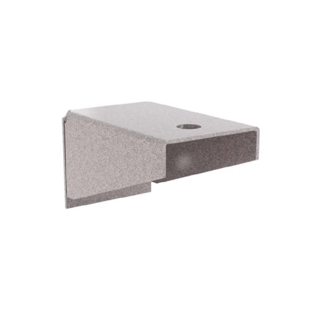 Metro BESK4 Width with Microban Antimicrobial Protection Bracket Metroseal Gray Epoxy Finish