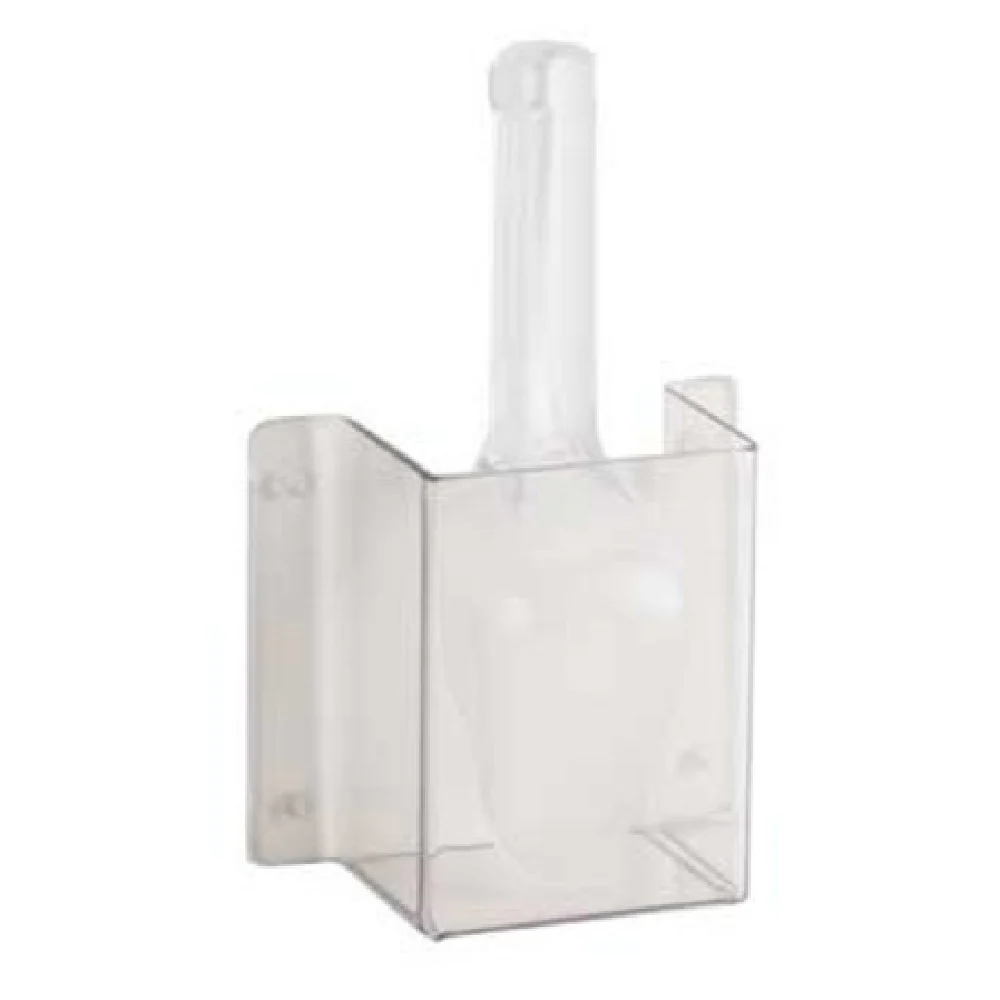 Cal Mil 623 3 Inch Scoop Holder Includes 6 Oz Scoop Polycarbonate Wall Mounted Cal Mil 623 3 Inch Scoop Holder Includes 6 Oz Scoop Polycarbonate Wall Mounted