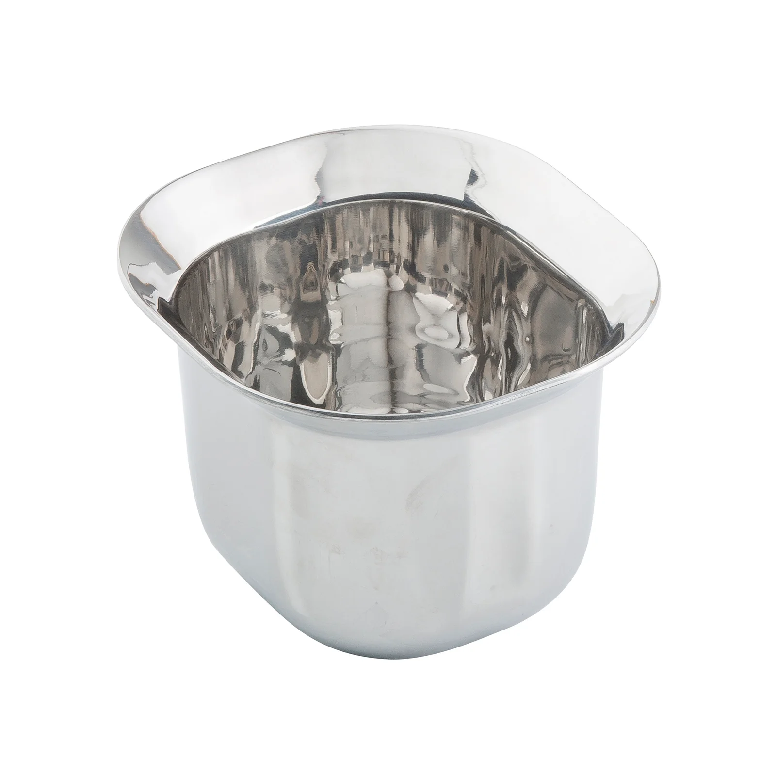 Tablecraft 123513 Tri-Ply Serving Pan 1-1/4 Quart Without Handles Induction Aluminum Core Stainless Steel Mirror Finish