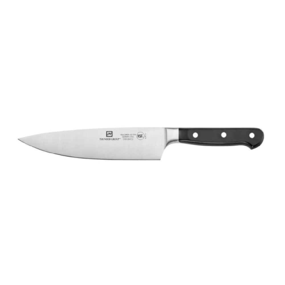 Thunder Group SLKF311 8 Inch Blade Forged German Steel Chef Knife with Short Bolster