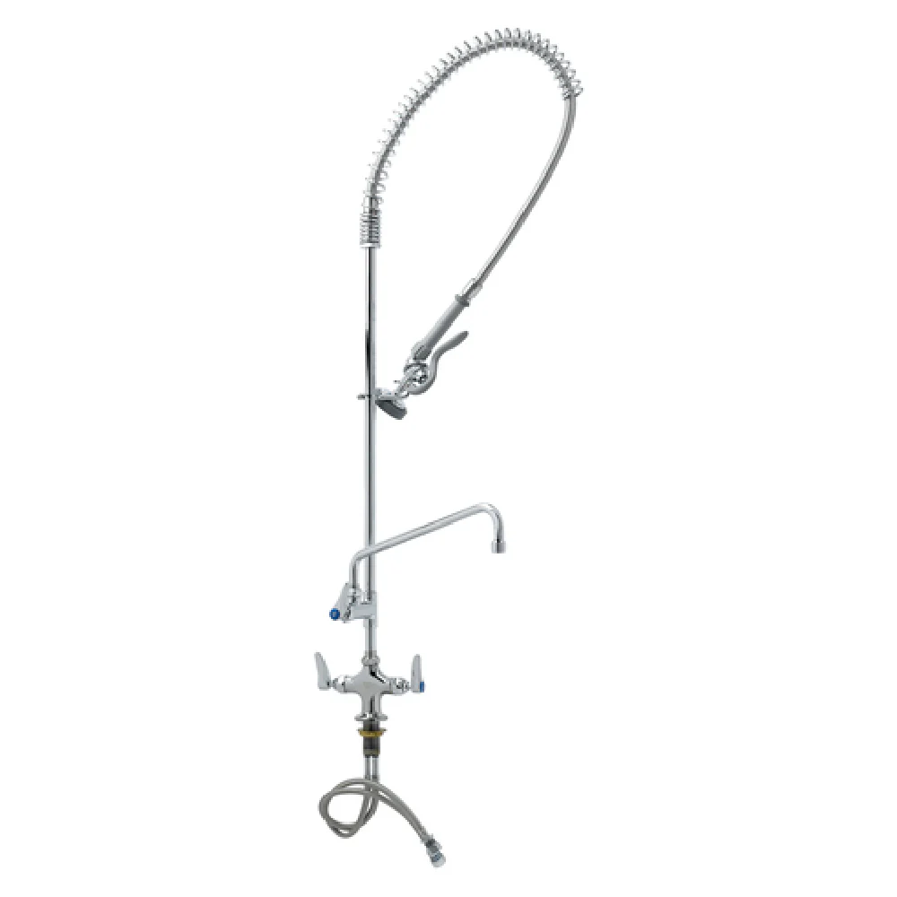 T&S Brass B-0113-ADF12 Pre-Rinse Faucet Assembly 12-Inch with Add On Faucet T&S Brass B-0113-ADF12 Pre-Rinse Faucet Assembly 12-Inch with Add On Faucet