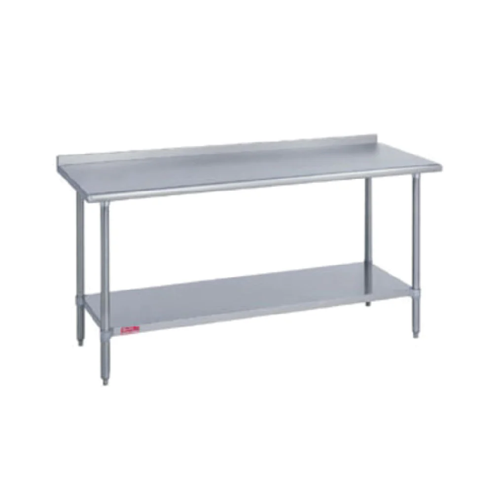 Duke 314S-3672-2R 72 Inch Stainless Steel Top and Riser Work Table Duke 314S-3672-2R 72 Inch Stainless Steel Top and Riser Work Table