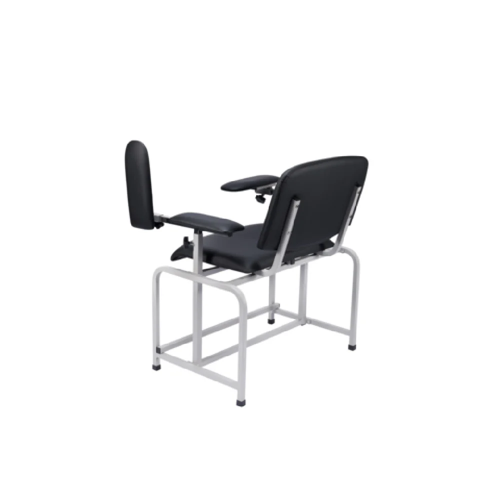 Alpine Industries ADI997-01-BLK-HD 35 Inch Padded Bariatric Blood Drawing Chair Polyurethane Alpine Industries ADI997-01-BLK-HD 35 Inch Padded Bariatric Blood Drawing Chair Polyurethane