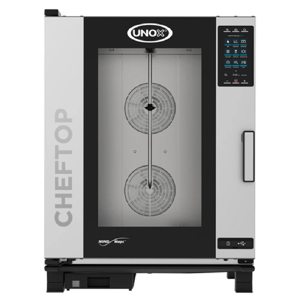 UNOX XAVC-1011-GPRM_NAT 29 Inch Gas Combi Oven Stainless Steel with Wifi