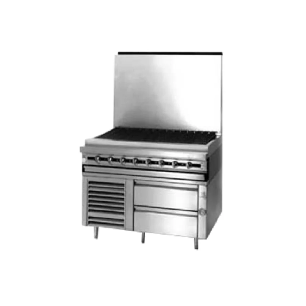 Jade Range JMRH-18B_LP Gas 18 Inch Titan Heavy Duty Range with Charbroiler 45,000 BTU Jade Range JMRH-18B_LP Gas 18 Inch Titan Heavy Duty Range with Charbroiler 45,000 BTU