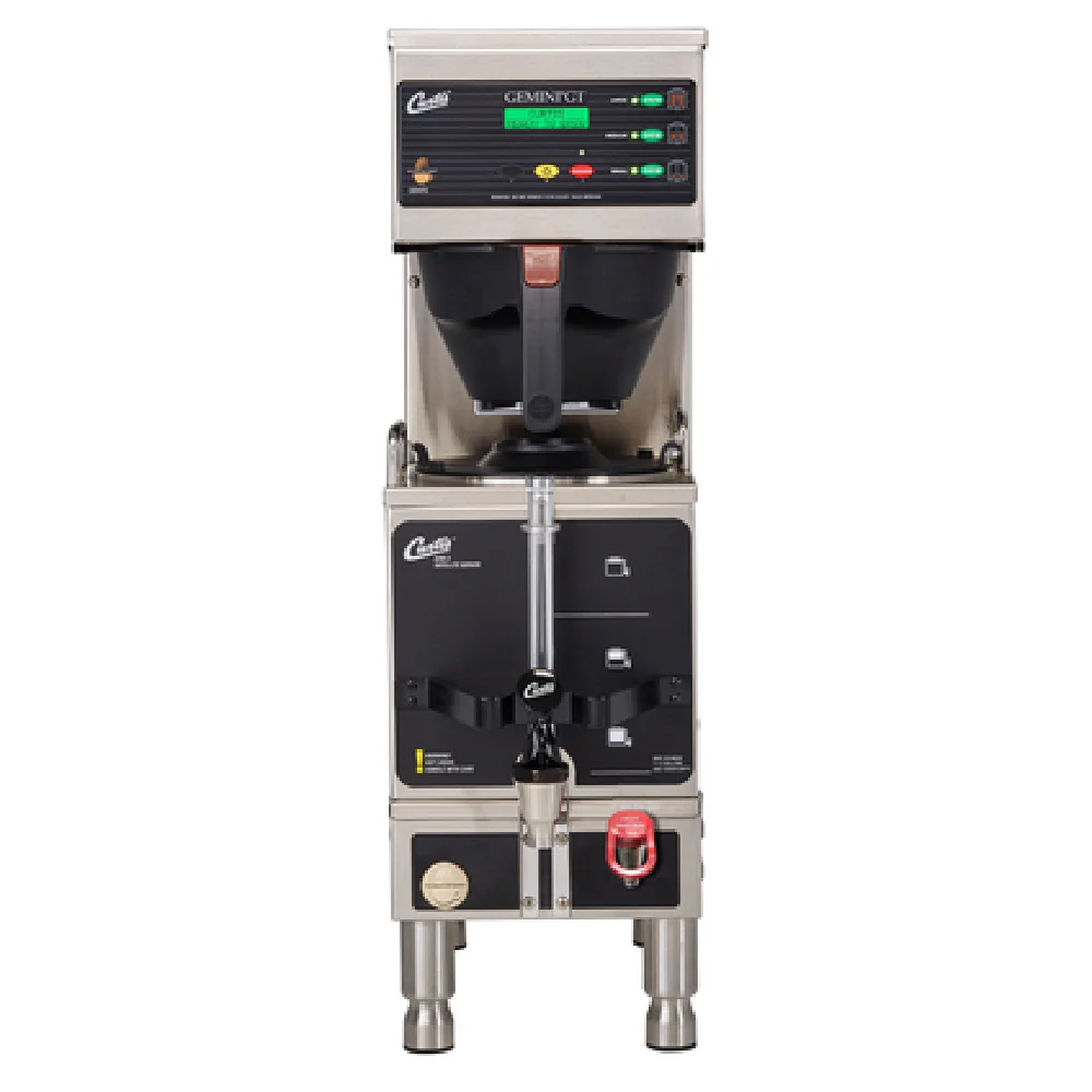 Curtis GEMSS63A1000 | 1360100196 9 Inch Automatic Coffee Brewer Stainless Steel with 2.2 Gallon Tank Curtis GEMSS63A1000 | 1360100196 9 Inch Automatic Coffee Brewer Stainless Steel with 2.2 Gallon Tank