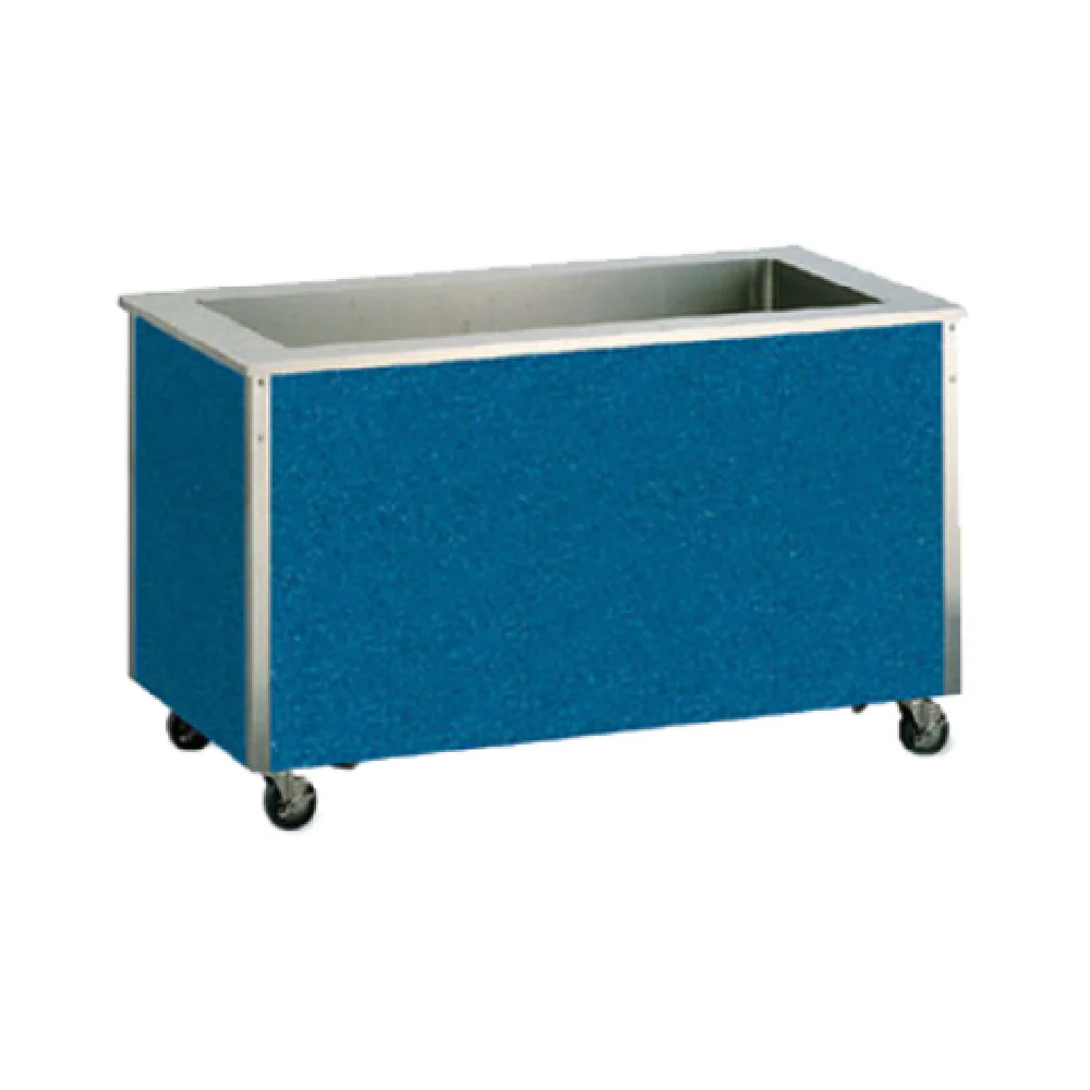 Vollrath 98707 88 Inch Cold Pan Non-Refrigerated with Stainless Steel Countertops