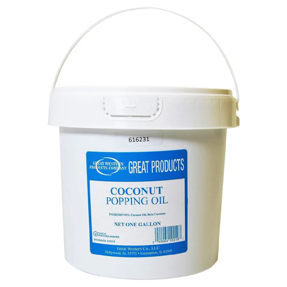 Winco 40011 1 Gallon Benchmark Coconut Oil Food Grade Frying Oil Winco 40011 1 Gallon Benchmark Coconut Oil Food Grade Frying Oil