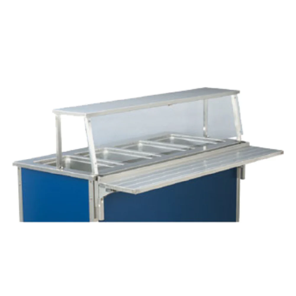 Vollrath N37310 25 to 31 Inch Single Deck Classic Cafeteria Breath Guard