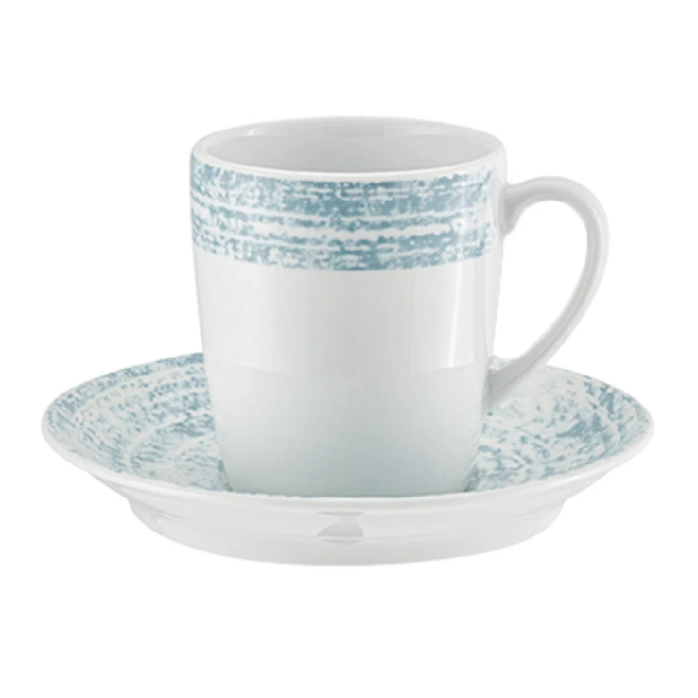 Libbey 9015270-63072 6-3/4 Oz Cup with handle Porcelain Shabby Chic