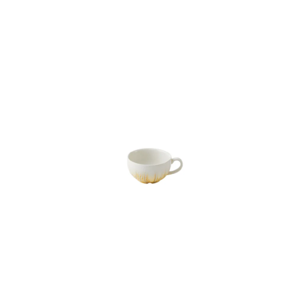 Churchill China TDGDCB201 Tide Gold Cafe Cappuccino Cup 8 Oz. Ceramic