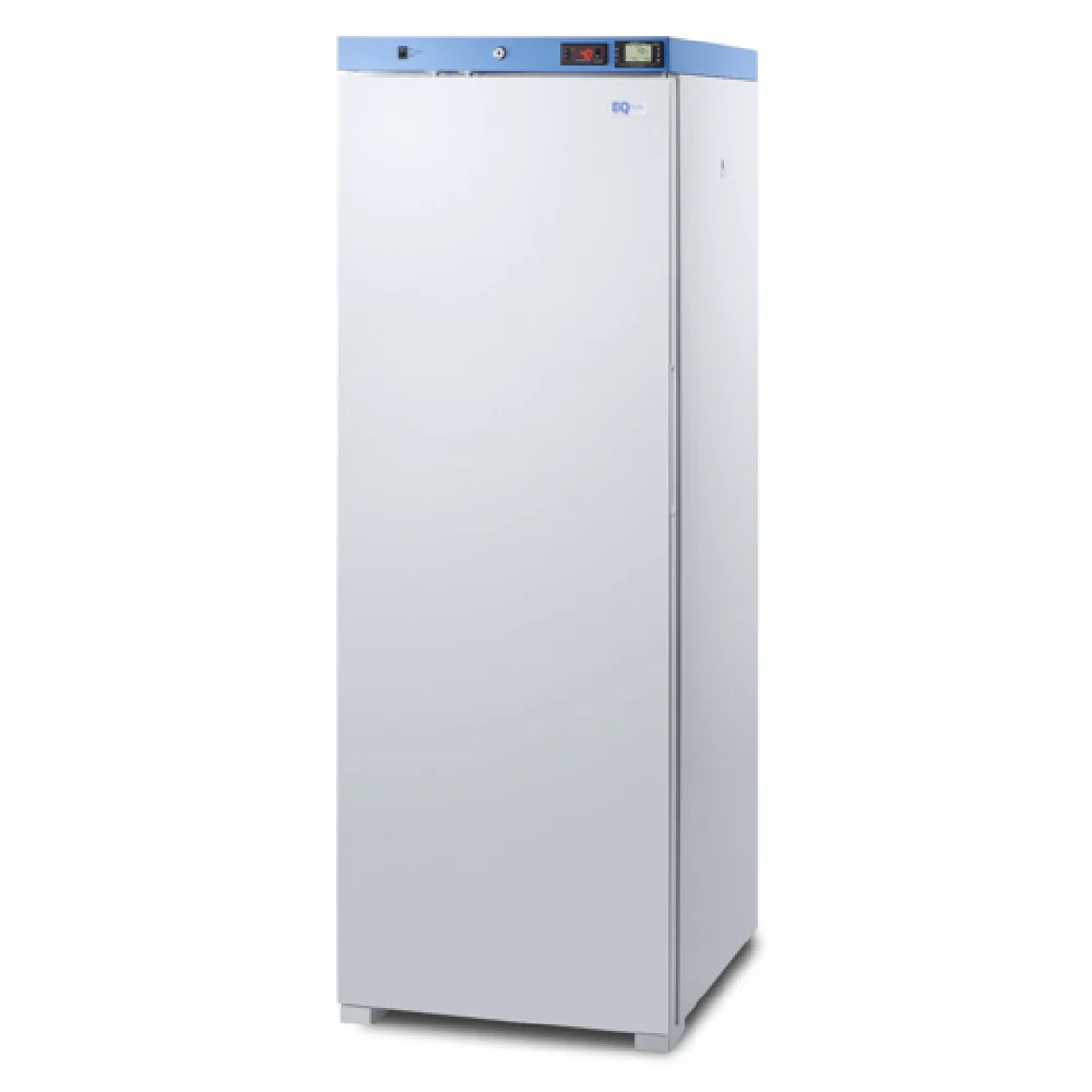 Summit ACR1601W 24 Inch Upright Healthcare Refrigerator 15.53 cu.ft. Stainless Steel with Lock