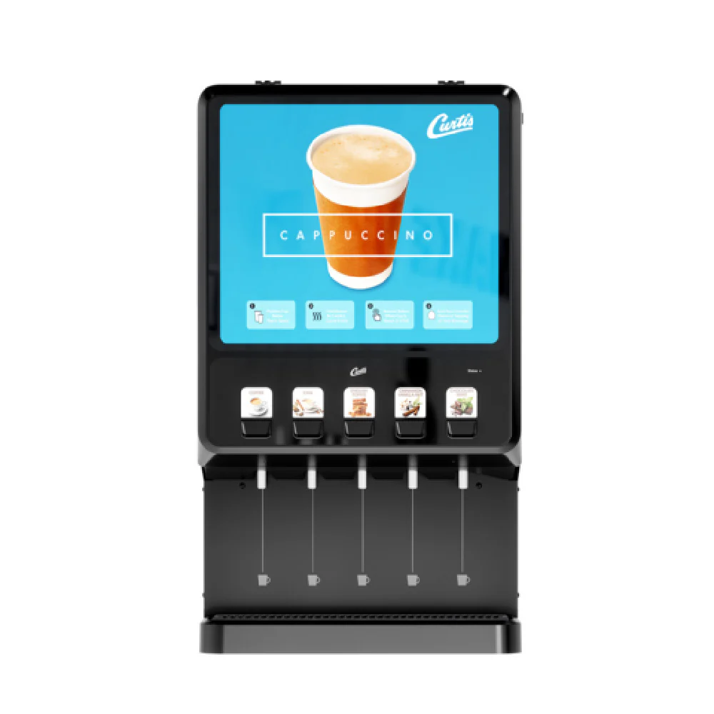 Curtis PCNG5300 | 1360102208 Premium Cappuccino Next Generation Machine (5) Station Dispenser With Lift Door Curtis PCNG5300 | 1360102208 Premium Cappuccino Next Generation Machine (5) Station Dispenser With Lift Door