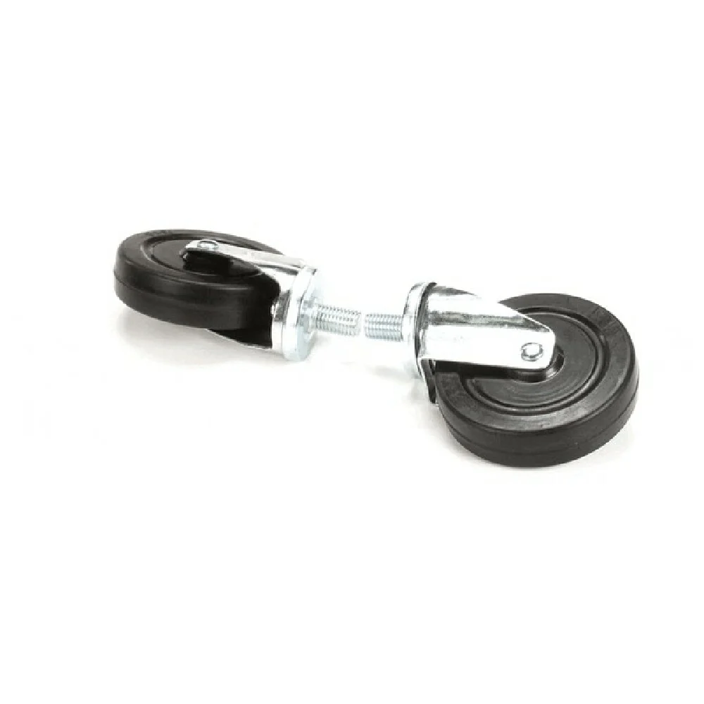 Wells WS-21373 8.3 Inch Swivel Caster Zinc-Plated Steel with Thermoplastic Wheels Wells WS-21373 8.3 Inch Swivel Caster Zinc-Plated Steel with Thermoplastic Wheels