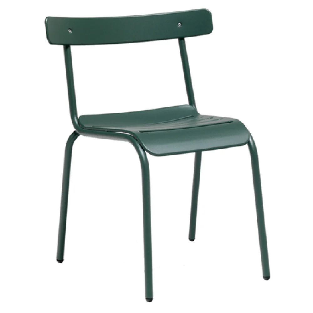 emuamericas llc 637 22 Inch Miky Stacking Side Chair Outdoor Metal Seat Back emuamericas llc 637 22 Inch Miky Stacking Side Chair Outdoor Metal Seat Back