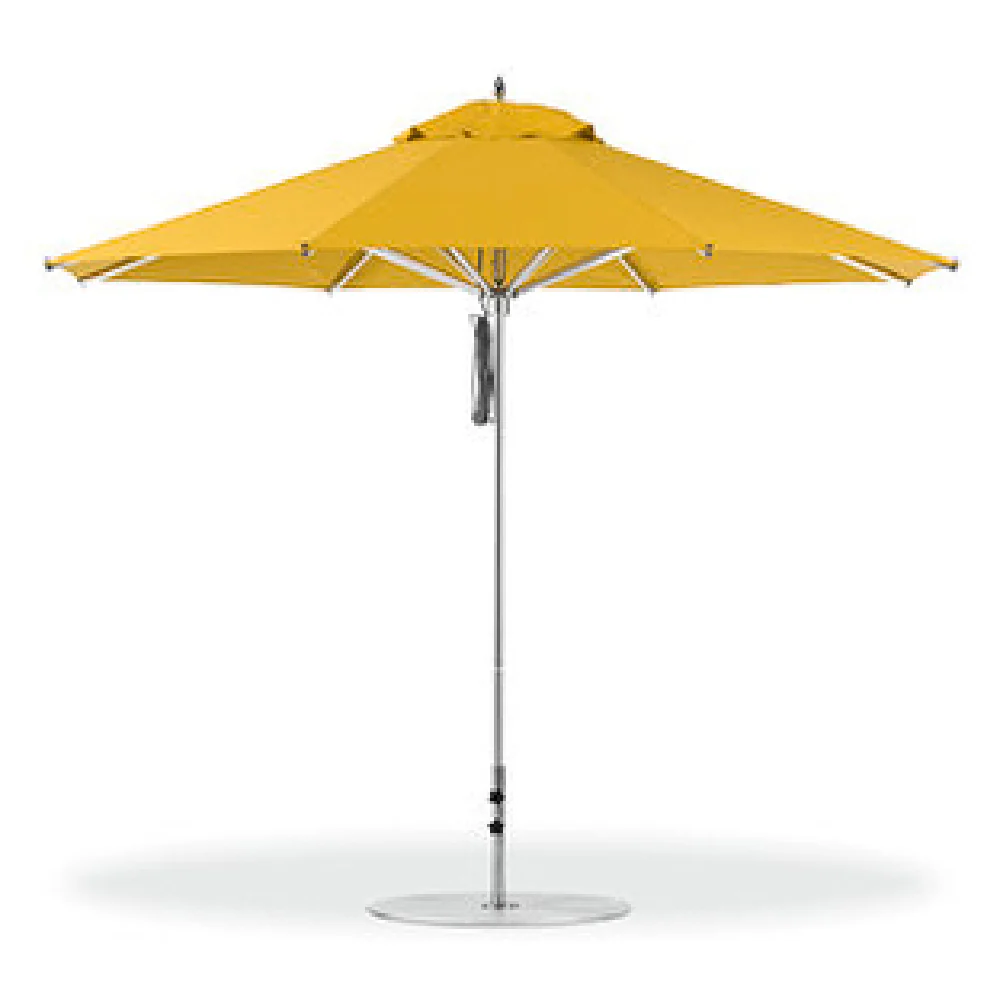 Plantation Prestige Commercial Furniture 9119-01 GRB 11 Ft Octagon Umbrella with Pulley System