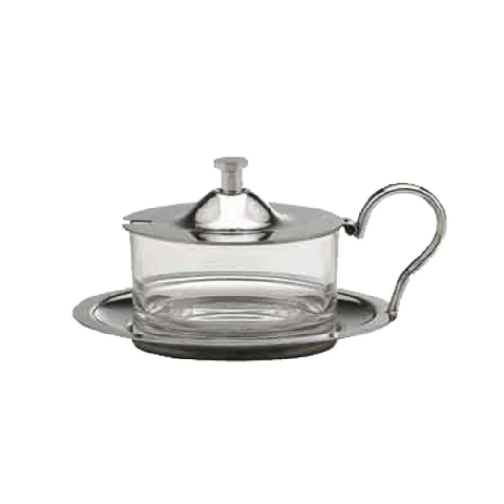 BauscherHepp 12.4880.0000 Cheese Dish 3-1/8 Inch 18/10 Stainless Steel with Profile