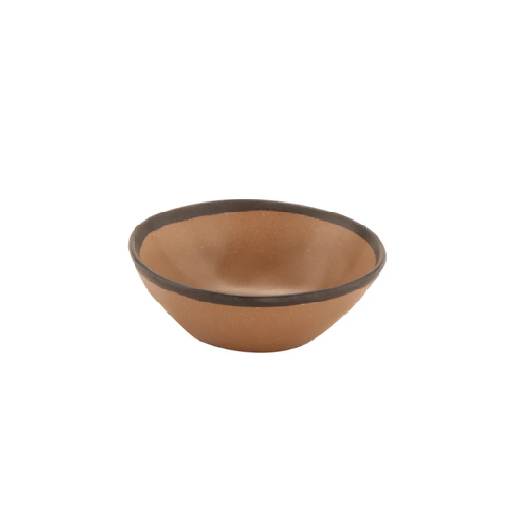 GET Enterprises B-180-TP 16 Oz Pottery Market Salad Soup Bowl Break Resistant Melamine Brown GET Enterprises B-180-TP 16 Oz Pottery Market Salad Soup Bowl Break Resistant Melamine Brown