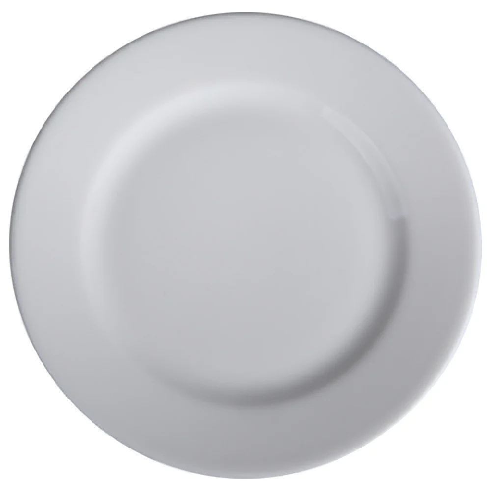 1880 Hospitality N1020000121 6.75 Inch Diameter Round Plate Porcelain HydroZero Ivory