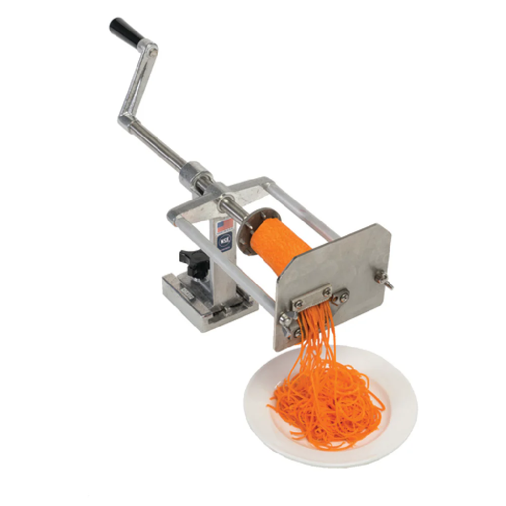 Nemco 55050AN-G 5.5 Inch Manual Vegetable Turning Slicer with Cast Aluminum and Stainless Steel Nemco 55050AN-G 5.5 Inch Manual Vegetable Turning Slicer with Cast Aluminum and Stainless Steel