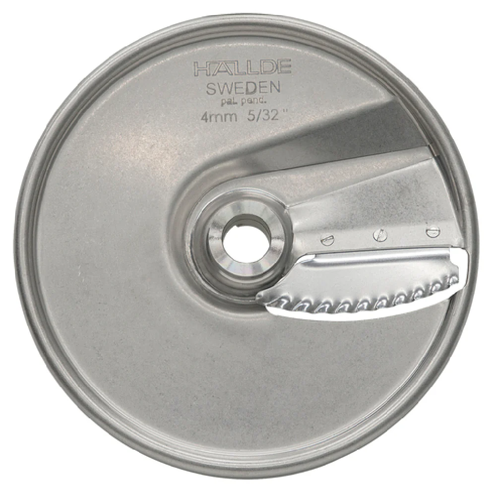 Optional 5/32 Stainless Steel Crimping Plate with Replaceable Knives For FP100 Series, Hobart SLICER-5/32CR-SS Optional 5/32 Stainless Steel Crimping Plate with Replaceable Knives For FP100 Series, Hobart SLICER-5/32CR-SS