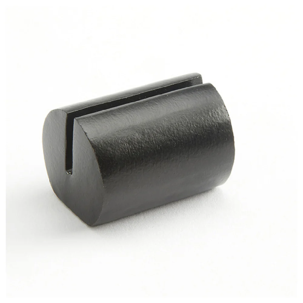 American Metalcraft BLCHL1 1-1/4 Inch Card Holder Cylinder Aluminum Black