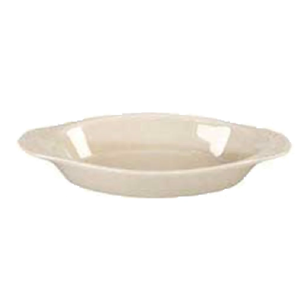 Vertex China WRO-15-W 15 Oz Oval Welsh Rarebit Dish Vitrified China White