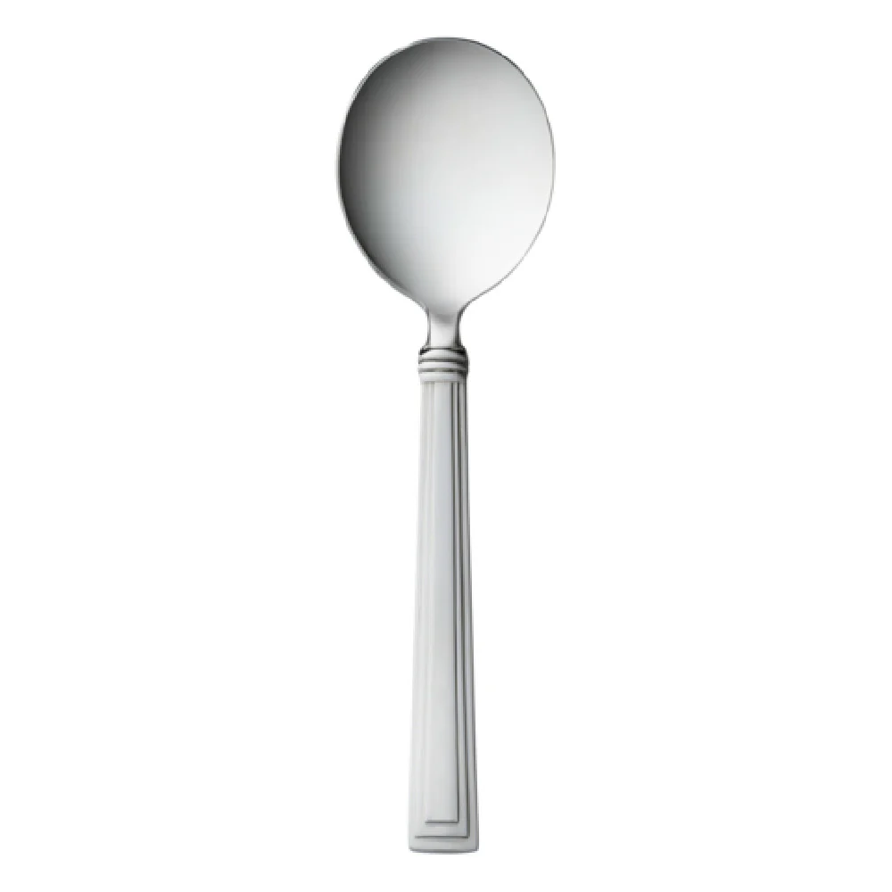 Libbey 977 016 6-1/4 Inch Bouillon Spoon Slate 18/0 Stainless Steel 36 Packs