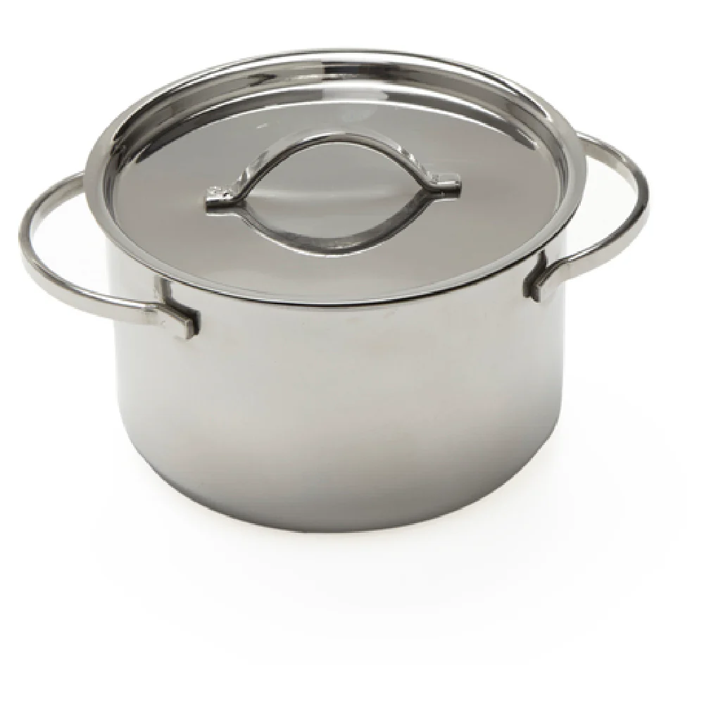 American Metalcraft MPL14 14 Oz Mini Pot Round with Lid Stainless Steel American Metalcraft MPL14 14 Oz Mini Pot Round with Lid Stainless Steel