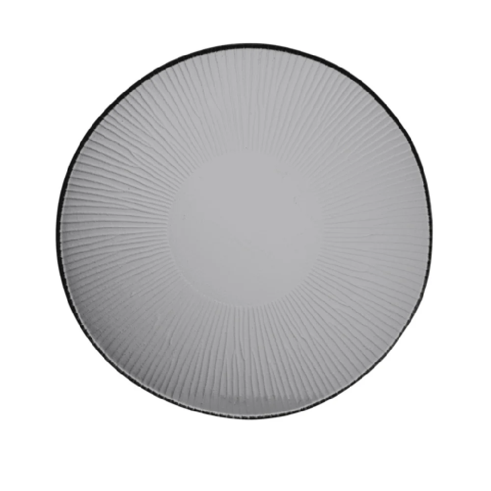 Churchill China GLDKOP291 Bamboo Organic Glass Round Plate 29.5 Cm Bamboo Glass Tableware