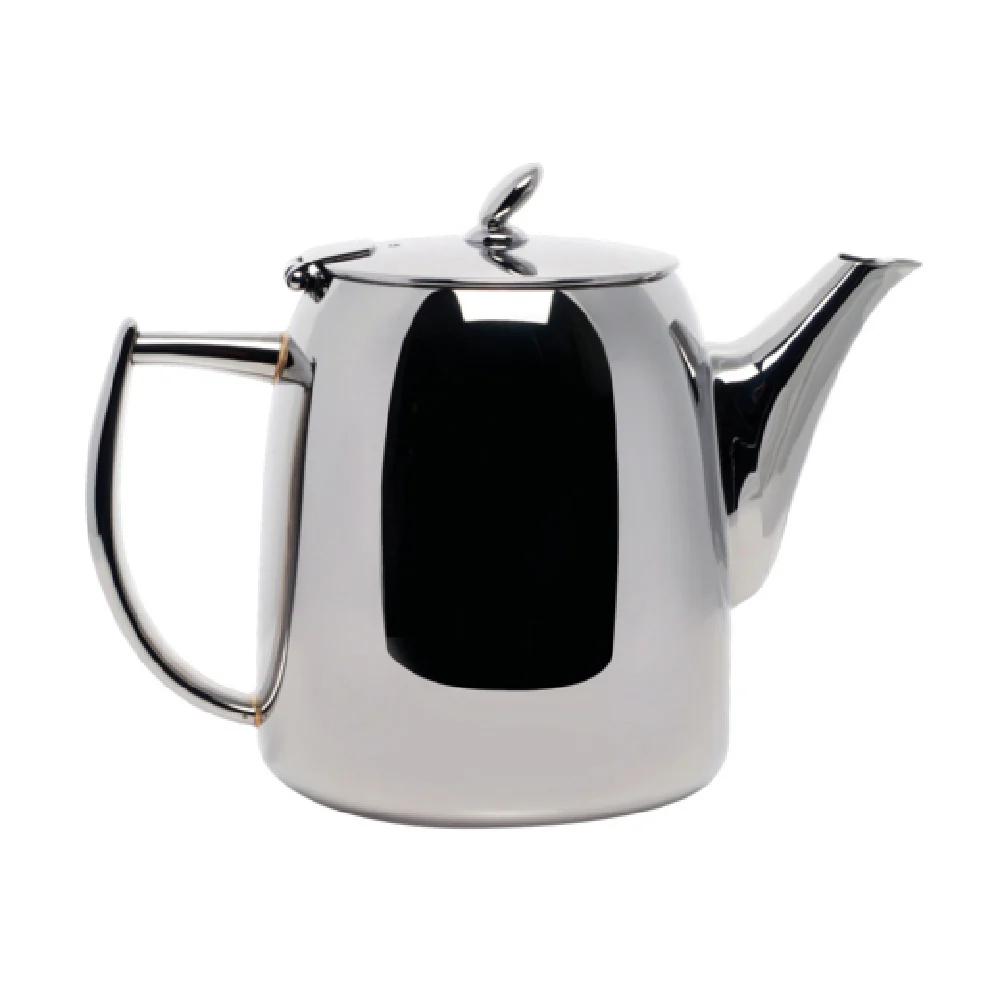 Steelite 5600J102 5.787 Inch Short Spout Coffee Pot La Tavola Stainless Steel Steelite 5600J102 5.787 Inch Short Spout Coffee Pot La Tavola Stainless Steel