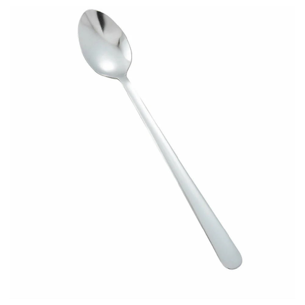 Winco 0002-02 8 Inch Iced Tea Spoon Medium Weight Vibro Finish 18/0 Stainless Steel Winco 0002-02 8 Inch Iced Tea Spoon Medium Weight Vibro Finish 18/0 Stainless Steel
