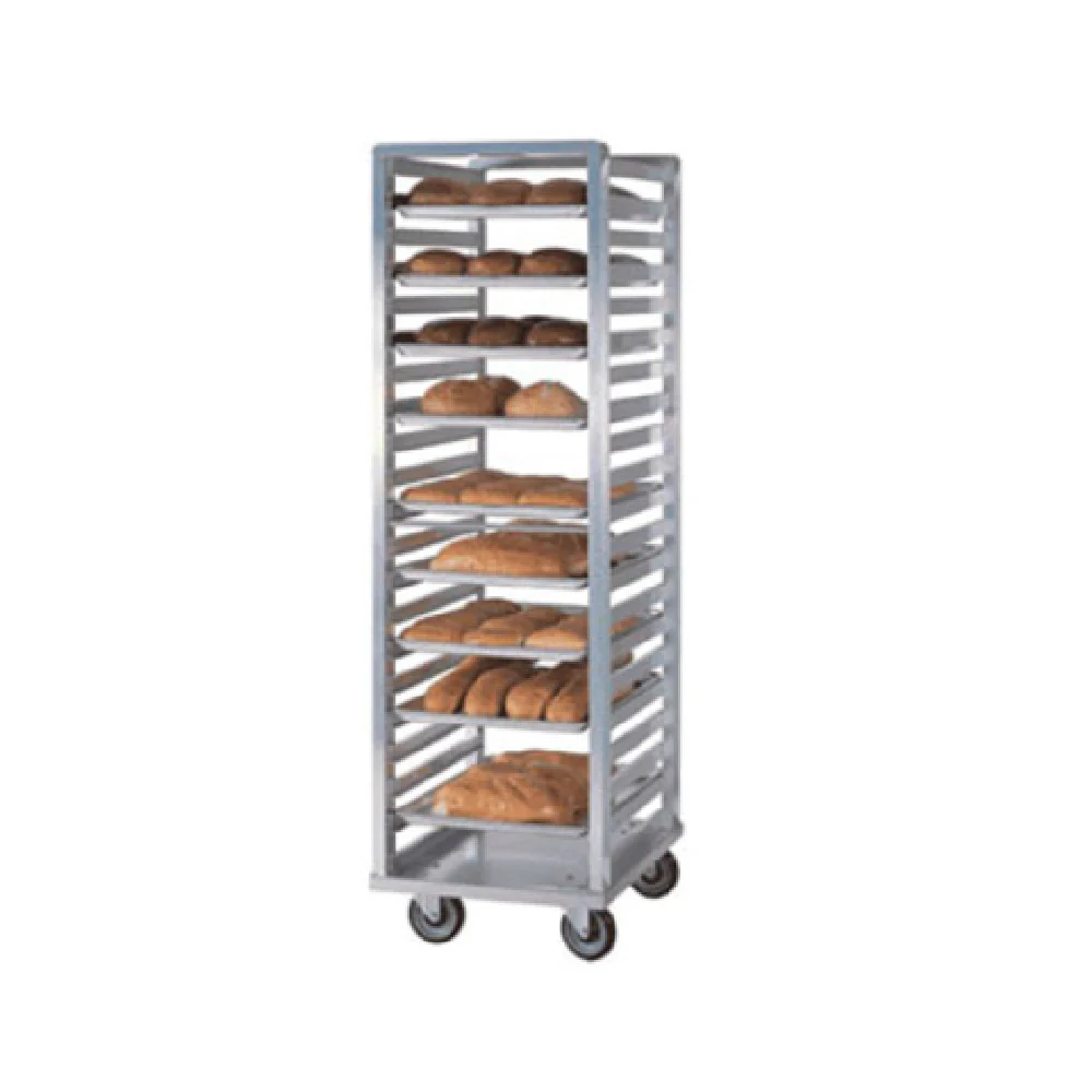 Dinex DXP733 Pan Rack 27 Inch with Holds 33 Trays Aluminum 5 Inch Casters