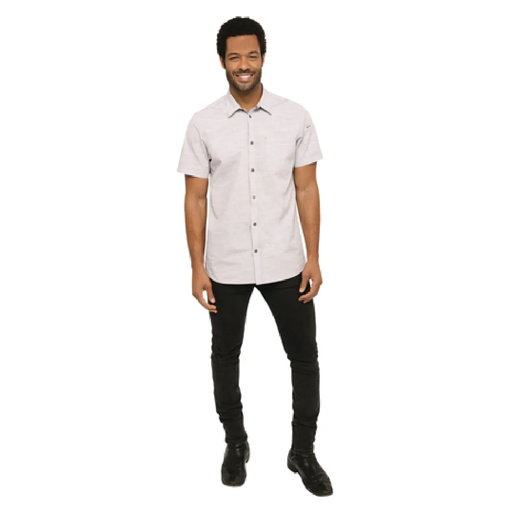Chef Works SHC01-TAU-3XL Cook's Shirt Short Sleeve Snap Front Taupe Chef Works SHC01-TAU-3XL Cook's Shirt Short Sleeve Snap Front Taupe
