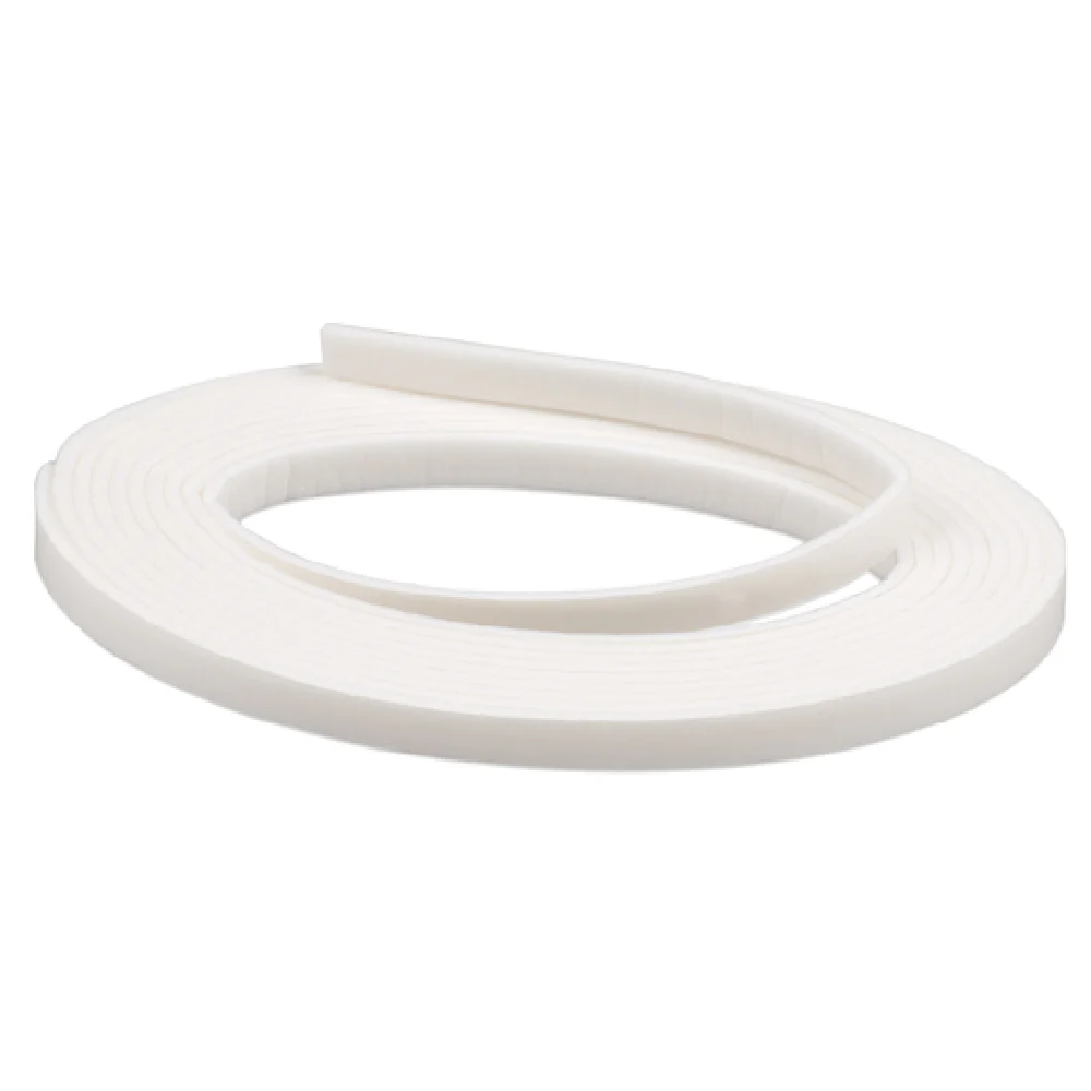 JB Prince U839 TAPE 3/8 Inch Adhesive Tape White 7 Feet to Maintain Seal