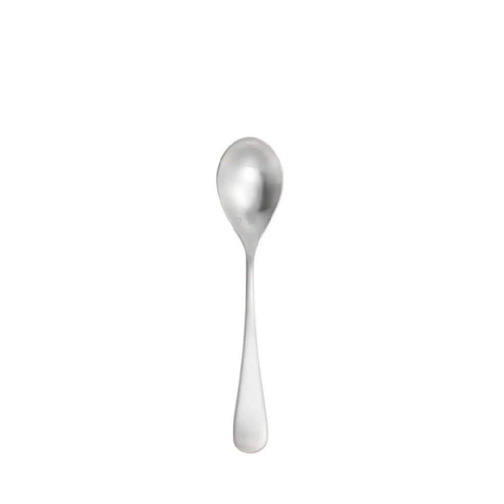 Fortessa 1.5B.115.00.011 7 Inch Brushed Stainless Steel Dessert/Soup Spoon Fortessa 1.5B.115.00.011 7 Inch Brushed Stainless Steel Dessert/Soup Spoon