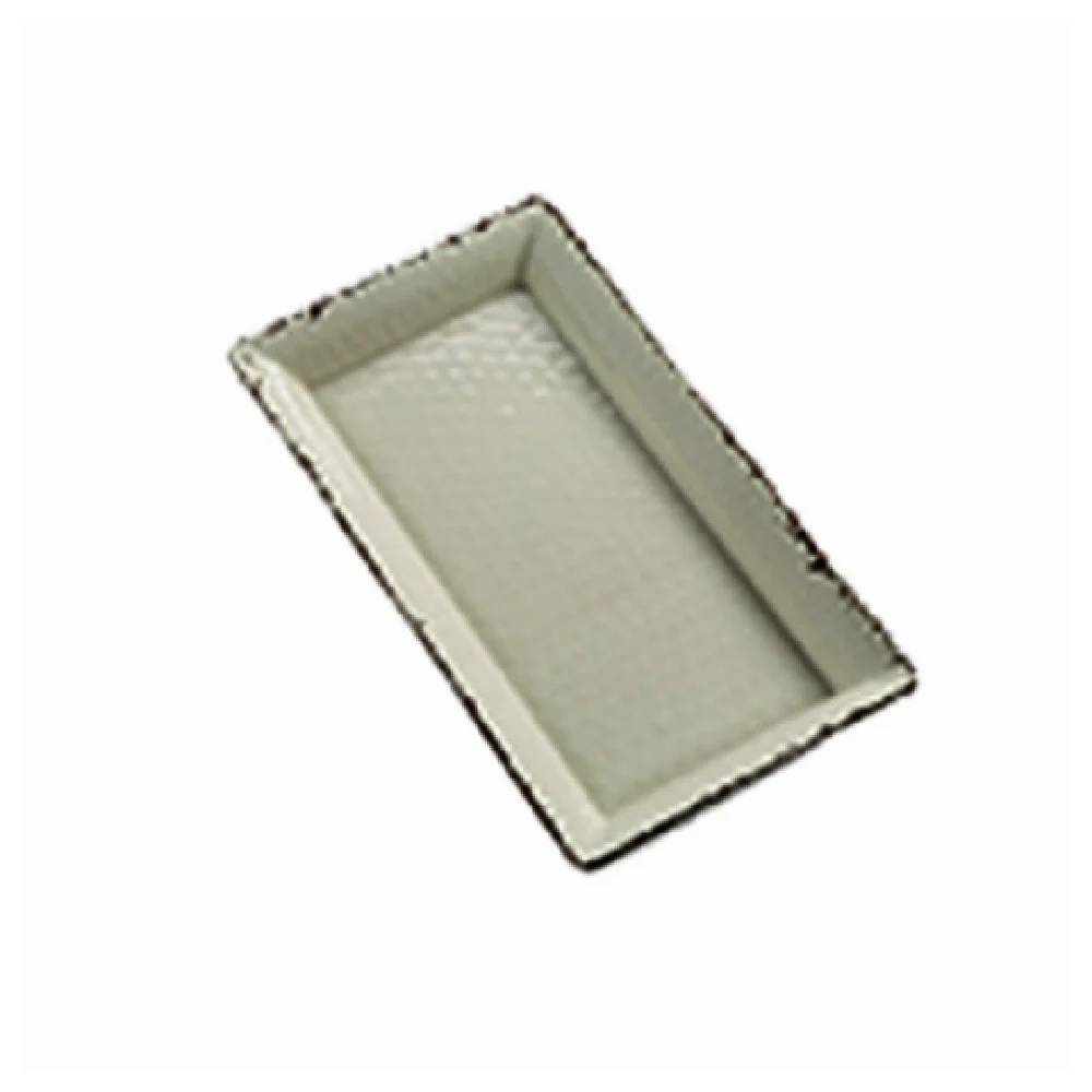 American Metalcraft AWMEL19 14-1/4 Inch Rectangular Platter Melamine Antique White American Metalcraft AWMEL19 14-1/4 Inch Rectangular Platter Melamine Antique White
