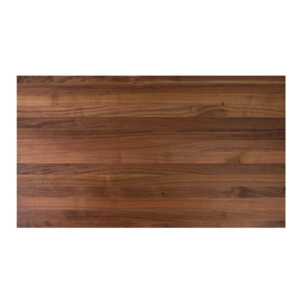John Boos WALKCT2-3636-O 36 Inch Kitchen Countertop American Black Walnut with Penetrating Oil Finish
