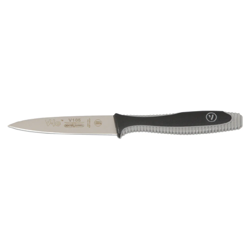 JB Prince Z120 3.5 Inch Blade 3-1/2 Inch Paring Knife Spear Point High Carbon Steel Black Polypropylene Handle JB Prince Z120 3.5 Inch Blade 3-1/2 Inch Paring Knife Spear Point High Carbon Steel Black Polypropylene Handle