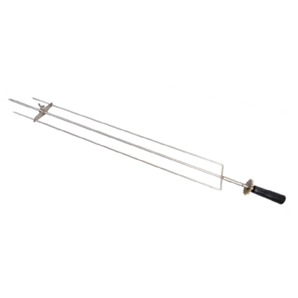 Optional 43 Inch Porchetta Spit Rotisserie Skewer Stainless Steel, Omcan 48194 Optional 43 Inch Porchetta Spit Rotisserie Skewer Stainless Steel, Omcan 48194