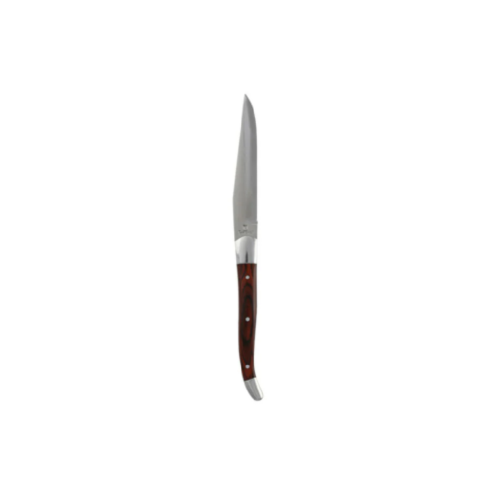 Fortessa 1.5.STK.NS.247 9.25 Inch Non-serrated Wooden Handle Steak Knife Fortessa 1.5.STK.NS.247 9.25 Inch Non-serrated Wooden Handle Steak Knife