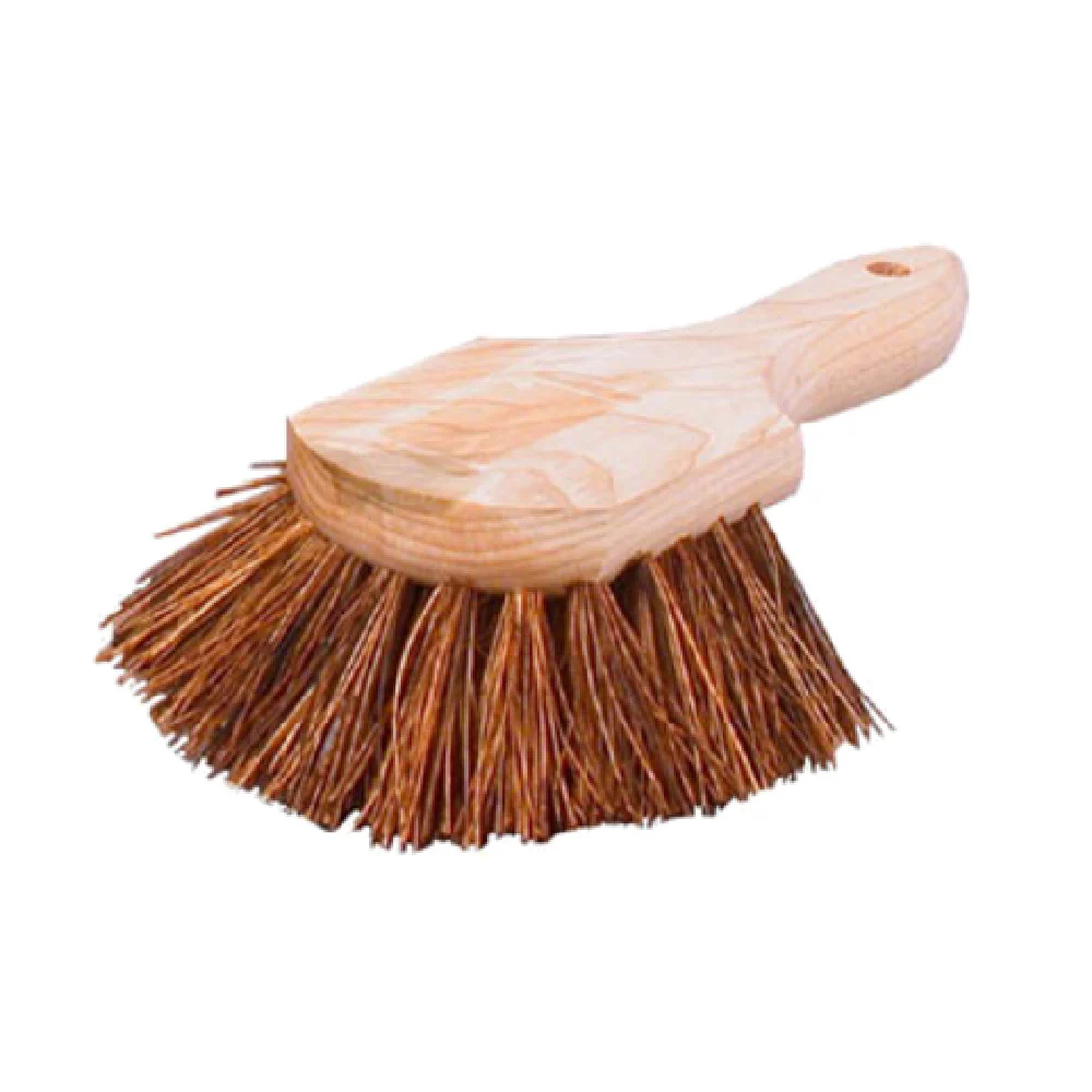 Town 53181 9-1/2 Inch Wok Brush 5 Inch Brush Face Palmyra Bristles