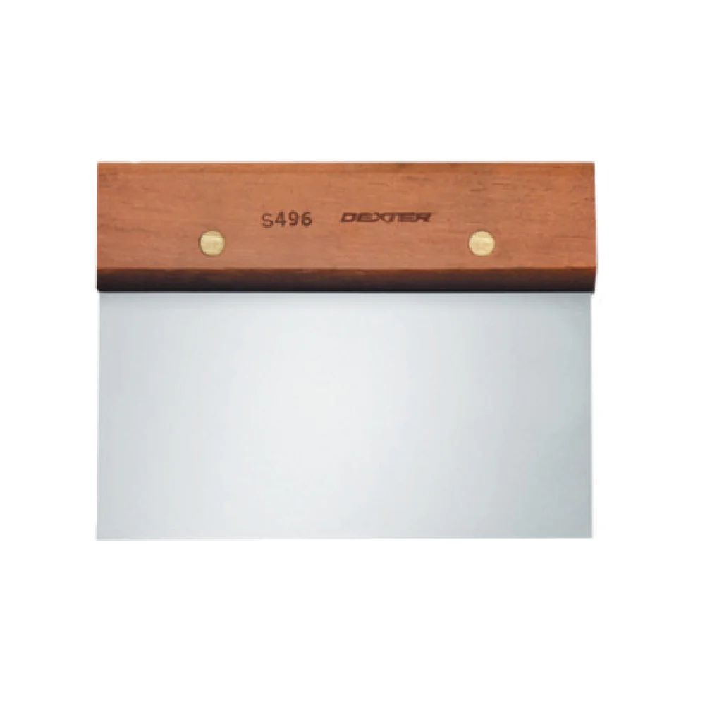 Dexter Russell S496PCP 6 Inch Dough Cutter/Scraper Rosewood Stainless Steel Blade