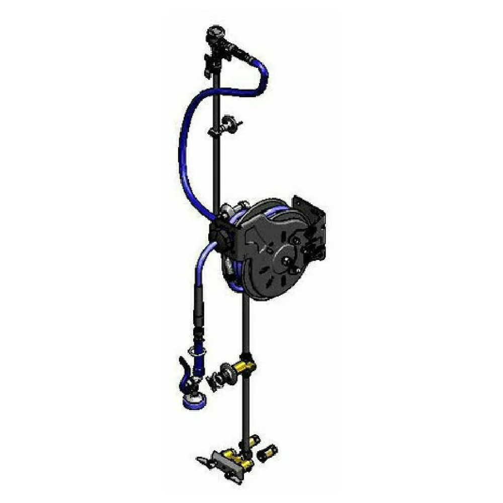 T&S Brass B-7212-U01XS3 Hose Reel Assembly Open 3/8