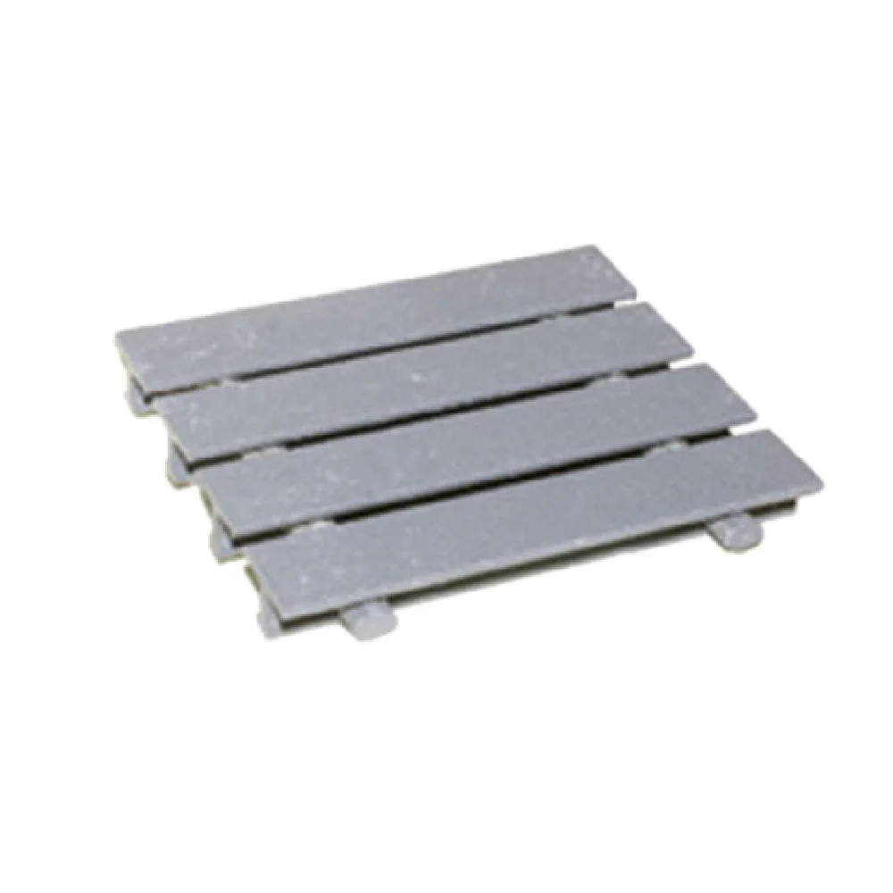 Eagle 370000 9 Inch Replacement Subway Style Grating Grey Fiberglass Non Slip