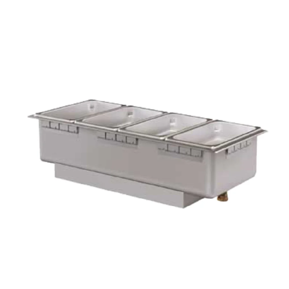 Hatco HWBL-43DA 13 Inch Drop-In Electric Hot Food Well with Drain and Auto-fill