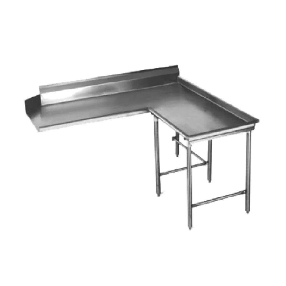 Eagle CDTCIR-60-14/3 60 Inch Clean Dishtable Island Design with Stainless Steel