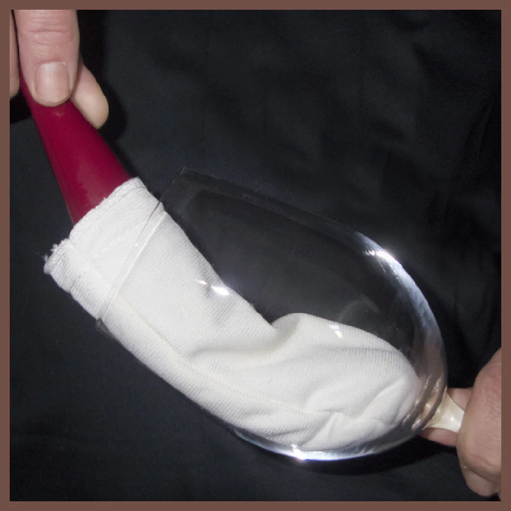Bar Maid/Glass Pro GP-1M Glass Polishing Wand Manual Removes Water Spots Bar Maid/Glass Pro GP-1M Glass Polishing Wand Manual Removes Water Spots