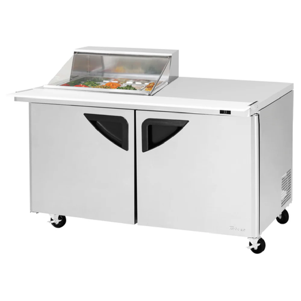 Turbo Air TST-60SD-12M-N-CL 60 Inch Super Deluxe Sandwich Salad Unit 19 cu ft stainless steel with self-cleaning condenser